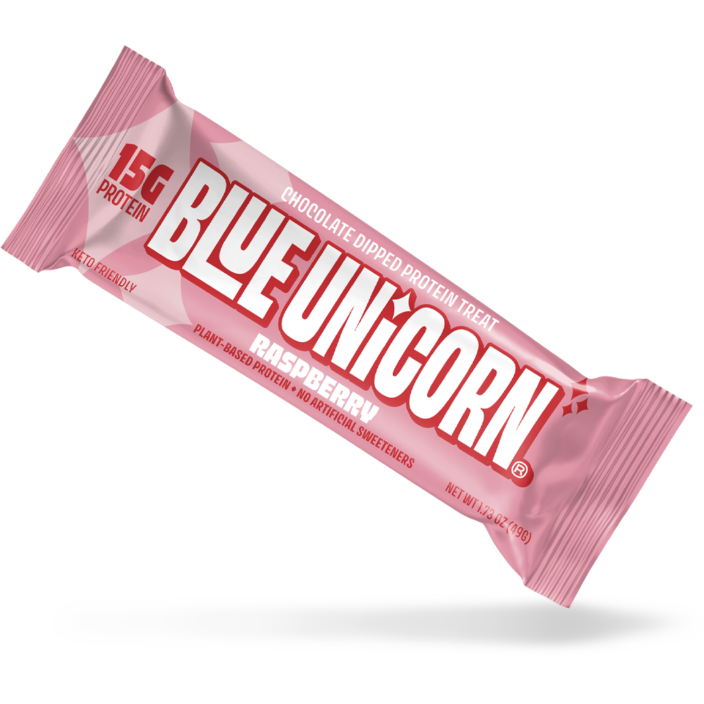 raspberry protein bar