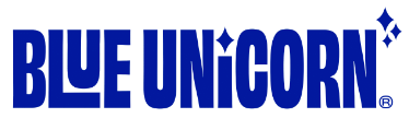 blue unicorn protein bars official logo