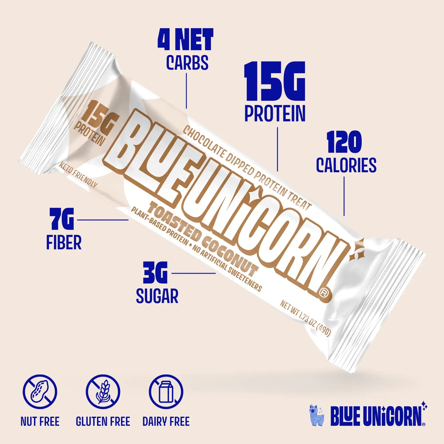 Toasted Coconut Protein Bar